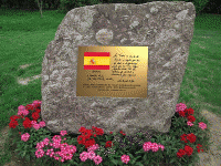 Spanish Ambassador's peace inscription