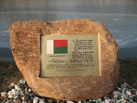 Madagascar Ambassador's peace inscription