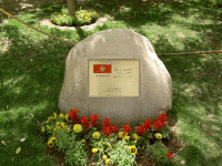 Montenegro Ambassador's peace inscription