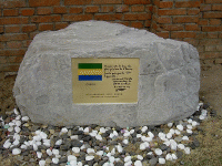 Gabonese Ambassador's peace inscription
