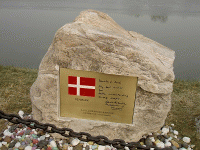 Denmark Ambassador's peace inscription