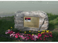 Serbian Ambassador's peace inscription