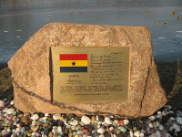Ghana Ambassador's peace inscription