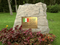 Mexican Ambassador's peace inscription