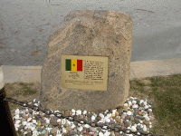 Senegal Ambassador's peace inscription