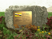 Brunei Ambassador's peace inscription