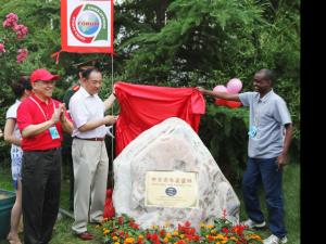 Africa-China Youth Friendship Trees Graces Peace Garden