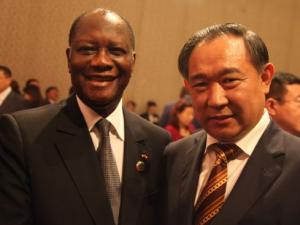 中国世界和平基金会活跃在中非论坛上