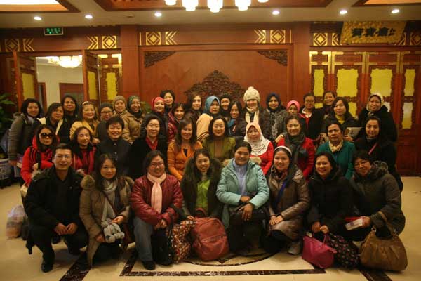 东盟十国妇女联盟外交团在北京绽放友谊之花