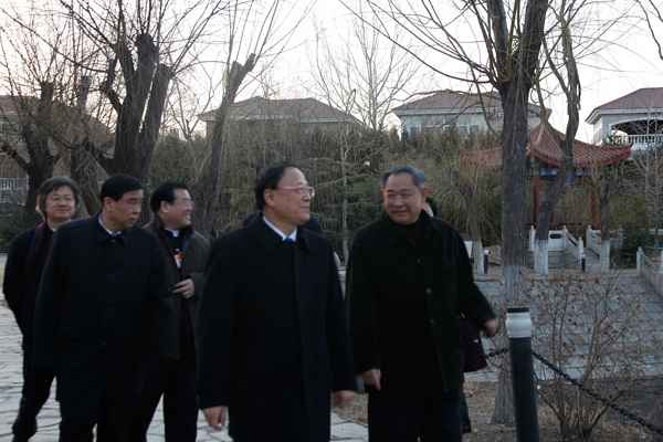 河北省领导访问北京国际和平文化基金会