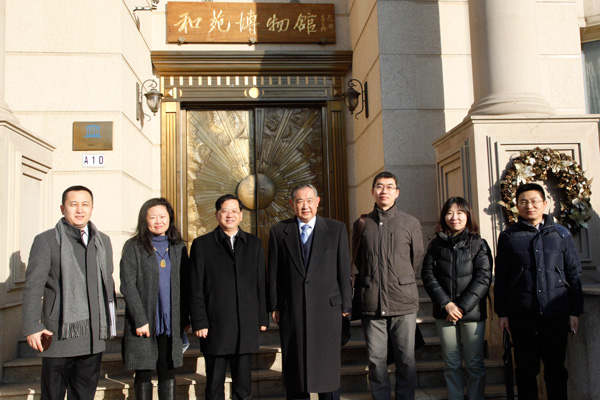 中共北京市委统战部严卫群副部长来访基金会调研交流