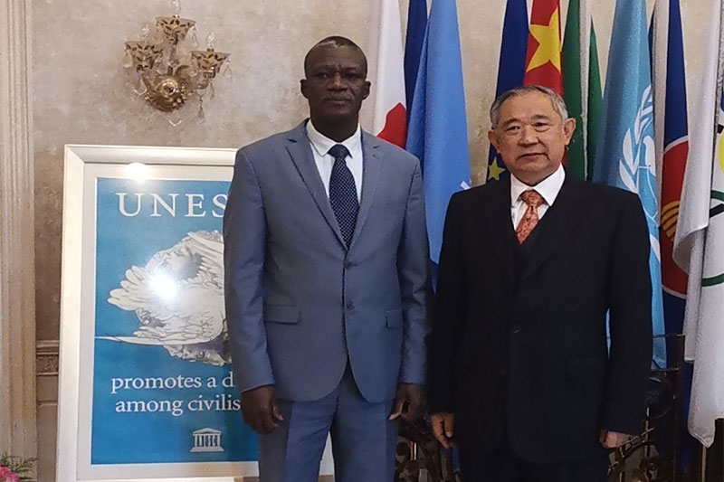 新任马里驻华大使在和苑倡导非洲五国和平发展