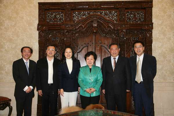 The Deputy Standing Chairwoman of Beijing People’s Association for Friendship with Foreign Countries visiting CWPF