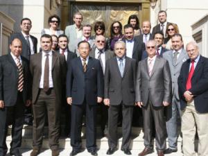 摩洛哥代表团访问和苑 中摩伊本白图泰协会成立