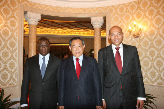 Senegal governmental delegation visited China World Peace Foundation