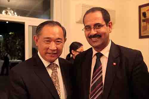 Li Ruohong and Vice Prime Minister of Tunisia Talks on Developing Diplomatic Public Interest
