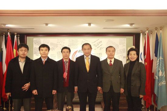 A Delegation of Korean Entrepreneurs Visit Beijing International Peace Culture Foundation